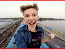 A ride on the roof of the metro train