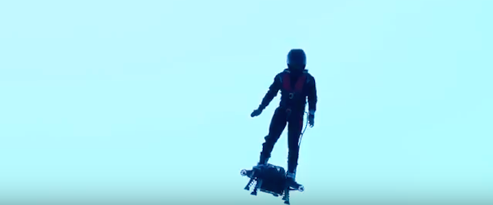 The new invention ZR : Flyboard Air